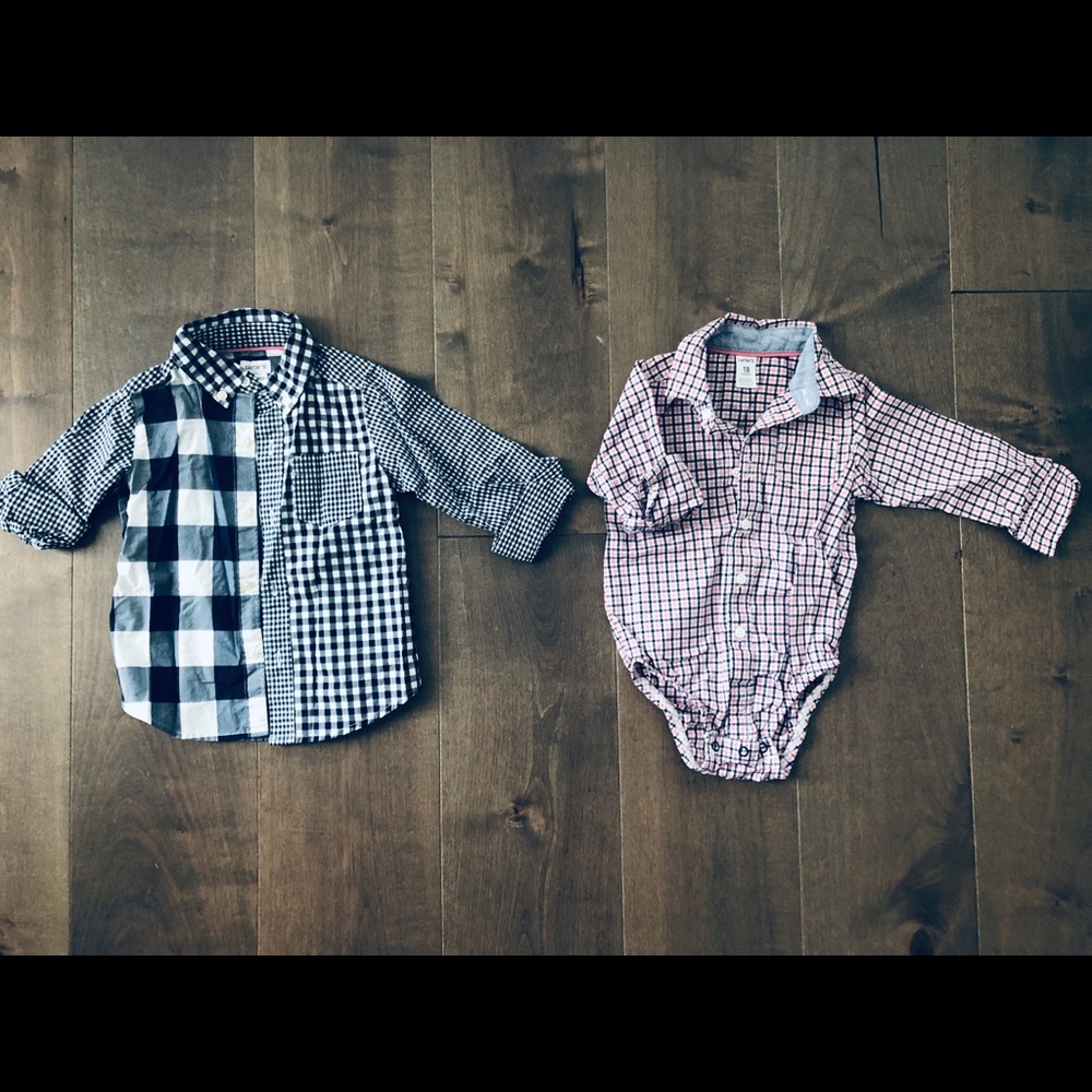 18 mo Boy Button Down